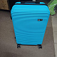 Aga Travel Sada cestovních kufrů vel. M+S Světle modrá 6CZ035 - II. JAKOST    