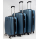 Aga Travel ZESTAW WALIZEK 3w1 KOMPLET WALIZKA PODRÓŻNA BAGAŻ MR4656 Ciemno Niebieski