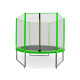 Aga SPORT PRO Trampolina 180 cm Jasnozielona + siatka ochronna