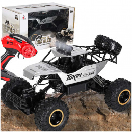 Samochód RC Rock Crawler 1:12 4WD METAL srebrny