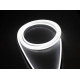 Taśma LED NEON - 230V - 1m - 8W/m - IP68 - wodoodporna - biała zimna