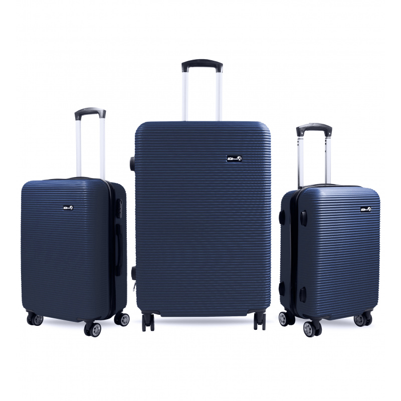 Zestaw walizek podróżnych Aga Travel MR4651 granatowy 3 elementy