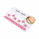 Aga4Kids Samoprzylepne cyrkonie DS8114CC