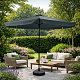Aga Parasol ogrodowy 300 cm MR2055 Szary