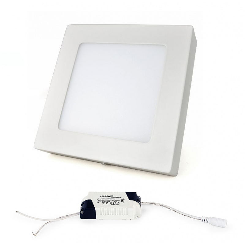 Panel LED SQUARE BRGD0127 170x170x35mm wpuszczany - 12W - 230V - 1080Lm - neutralna biel