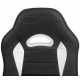 Fotel gamingowy Aga Racing Black - White