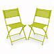 Linder Exclusiv Zestaw ogrodowy BISTRO SET Zielony