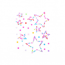 Aga4Kids Samoprzylepne cyrkonie DS8108I