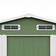 Aga Domek ogrodowy 236x174x190 cm Jasnozielony