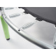 Trampolina Aga 116 cm Jasnozielona + siatka ochronna