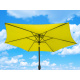 Linder Exclusiv Parasol uchylny 250 cm Żółto-zielony