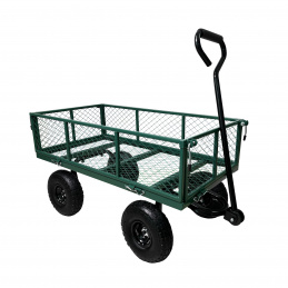 Aga Wózek TRANSPORTOWY Taczka Wózek ogrodniczy MR4615 Zielony
