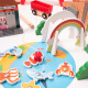 Aga4Kids Drewniany tor kolejowy 30 części DS5646