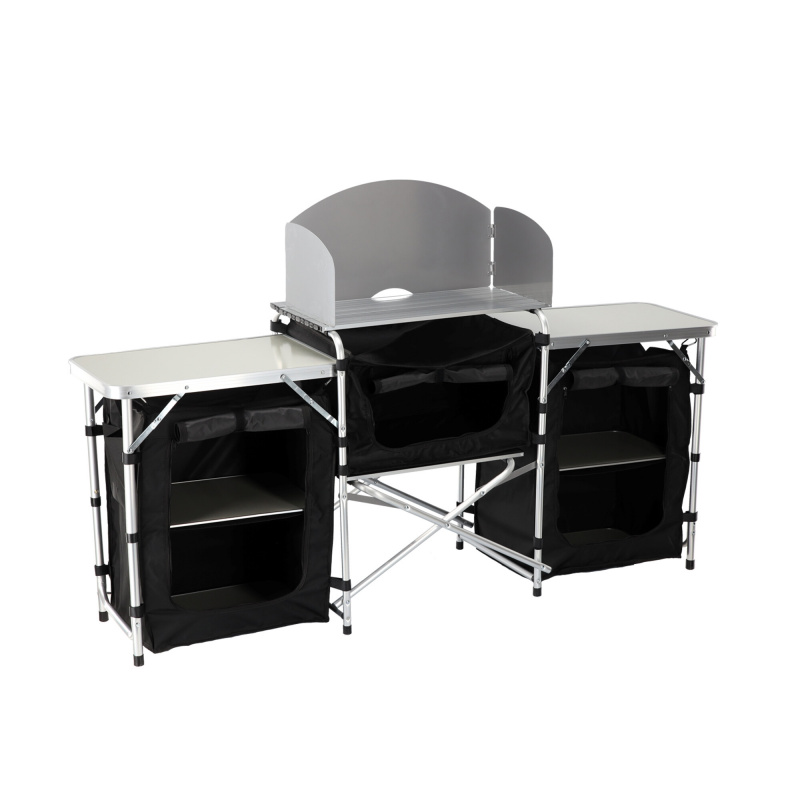 Aga składany stół kempingowy ze schowkiem