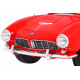 Autko BMW 507 Retro elektryczne dla dzieci Czerwony Roadster
