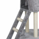 Aga Drapak dla kota 55x34x139 cm Szary