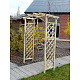 Aga Pergola ogrodowa z łukiem 221,5x52x130 cm- II. JAKOŚĆ