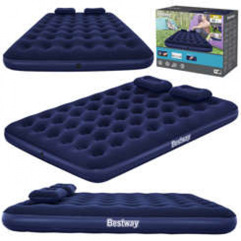 Bestway Materac dmuchany welur 203x152 cm 67374 uniwersalny
