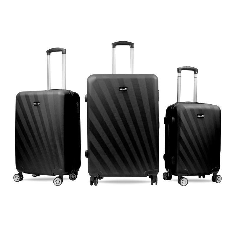 Aga Travel Zestaw walizek podróżnych MR4653 Czarny