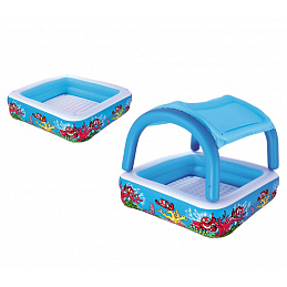 Bestway Basen z zadaszeniem 1,47 x 1,47 x 1,22 m 52192