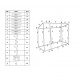 Linder Exclusiv szklarnia ogrodowa MC4308 169x200x77 cm