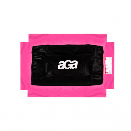 Aga Osłona sprężyn na trampolinę prostokątną 122x183 cm Różowy