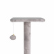Aga Drapak dla kota 42x49x136 cm Szary