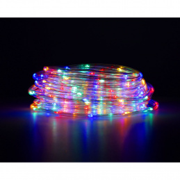 Lampki LED łańcuch sznur wąż ślub wesele 10m 100LED multikolor