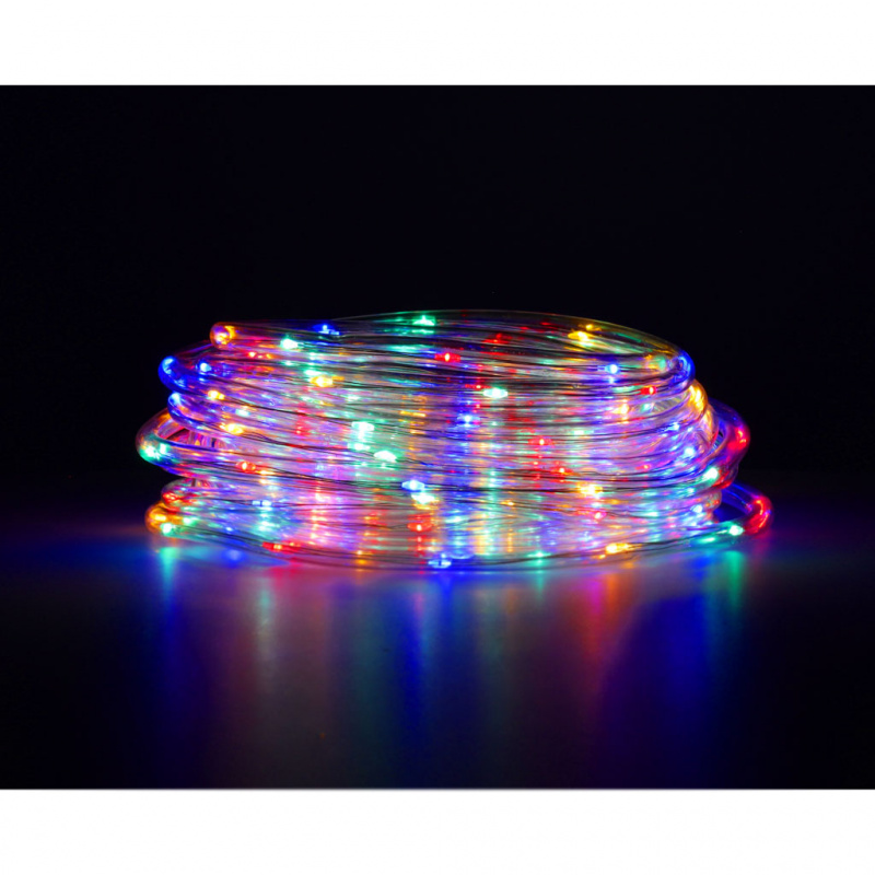 Lampki LED łańcuch sznur wąż ślub wesele 10m 100LED multikolor