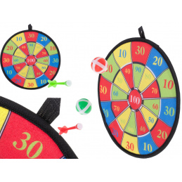 Gra na rzepy dart bezpieczne rzutki lotki tarcza 28cm