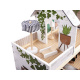 LULILO Domek dla lalek drewniany FLORO boho LED