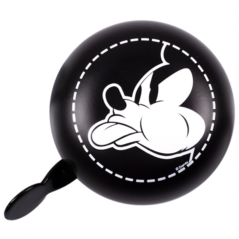 DZWONEK DO ROWERU RETRO MICKEY - BLACK