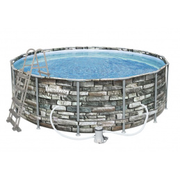 Bestway Steel Power Stone 4,27 x 1,22 m 56993 + Akcesoria