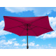 Linder Exclusiv Przechylany parasol 250 cm Ciemno czerwony 