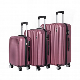 Aga Travel Zestaw walizek podróżnych MR4652 Bordowy