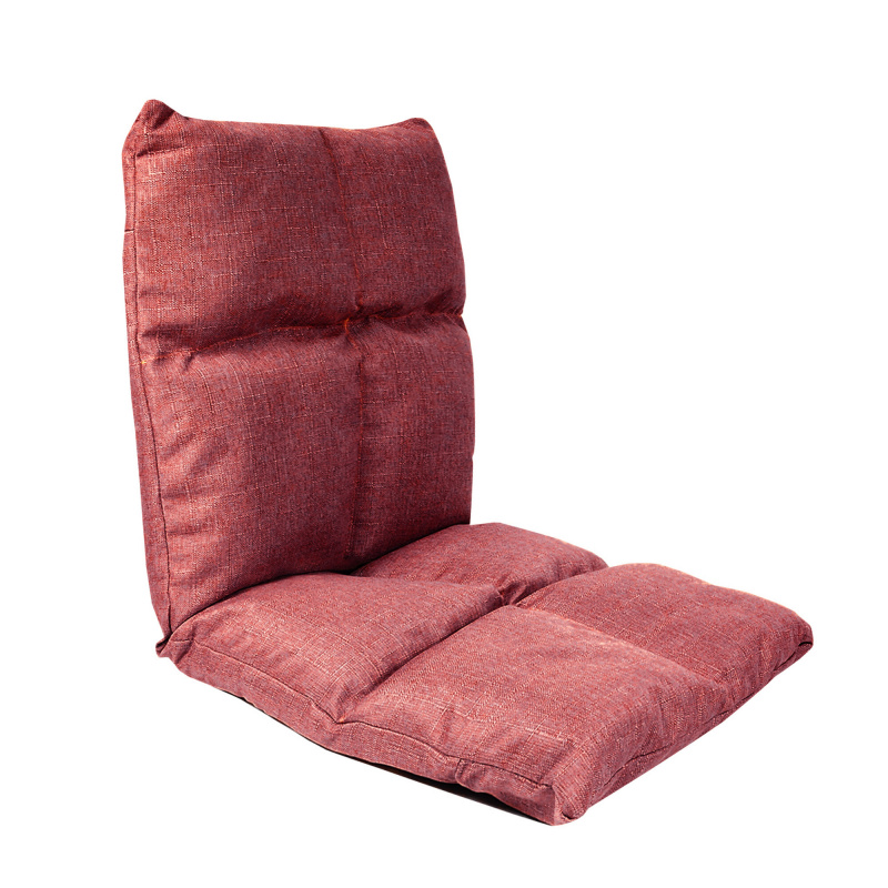 Aga Fotel siedzisko na podłogę 52x55x55 cm Czerwony