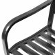 Aga ŁAWKA OGRODOWA ŁAWECZKA METALOWA PARKOWA MR2003 127x60x89 cm