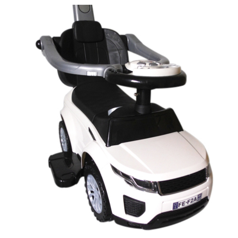 Pchacz J4 biały Pchacz Jeździk, chodzik, muzyka, klakson
