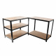 REGAŁ MAGAZYNOWY 2w1 METALOWY 180x90x40cm 5 PÓŁEK