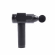 Aga Pistolet do masażu Masażer do ciała + Torba + Wymienne końcówki DS1603 Czarny
