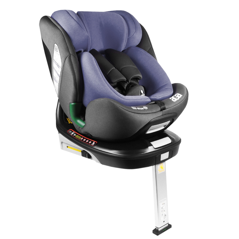 Aga FOTELIK SAMOCHODOWY i-Size 360° 0-36 kg DS1823 Niebieski
