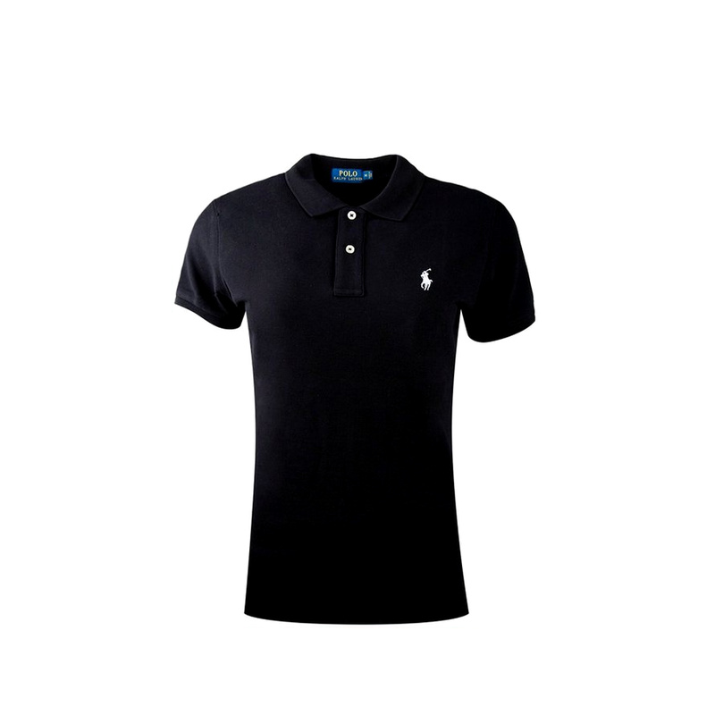 Ralph Lauren SKINNY-FIT Black Small Pony White