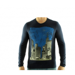 CALVIN KLEIN T-shirt cmp84q Navy
