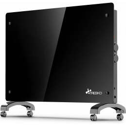 Grzejnik konwektorowy Tresko 1500 W czarny