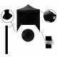 Aga Namiot handlowy PARTY 2x3m Czarny