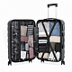 Aga Travel Bagaż podręczny MR4693 Czarny