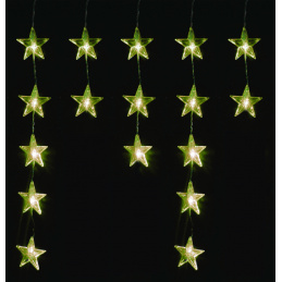 Linder Exclusiv Christmas Light Pendant Stars 40 LED ciepła biel