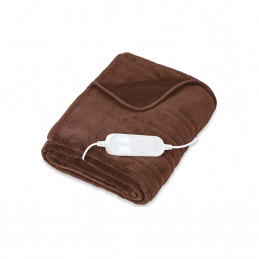 Tresko Koc elektryczny podgrzewany 180x130cm Brązowy