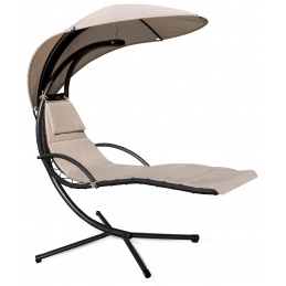 Aga Leżak ogrodowy wiszący Beżowy