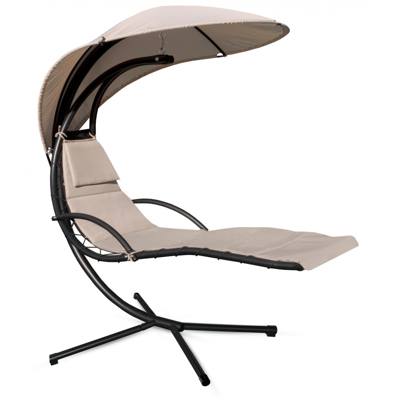 Aga Leżak ogrodowy wiszący Beżowy